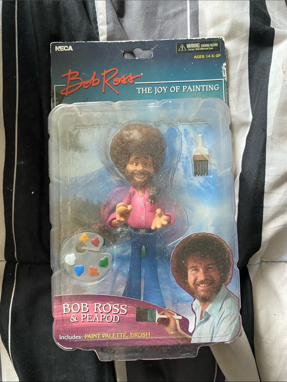 Bob Ross Kids Action Figure – Pink Shirt